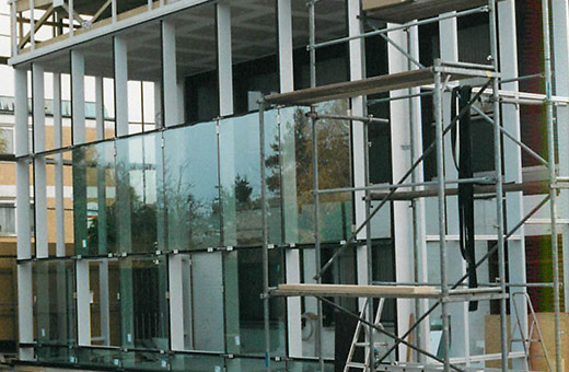 Fassaden Fassade Holz-Glasfassade